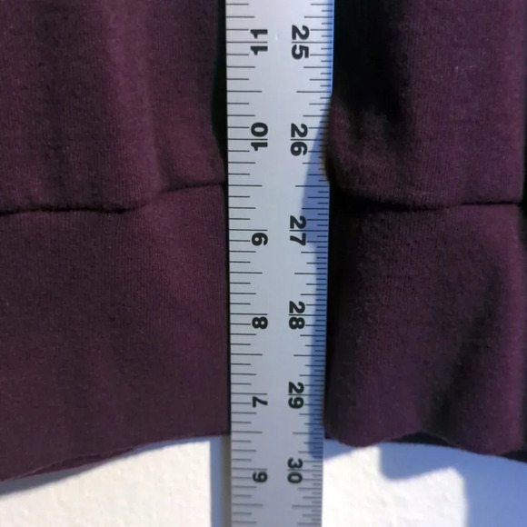 Raglan Long Sleeve Cowl Neck Pullover with Pockets Size XL - Picture 9 of 9